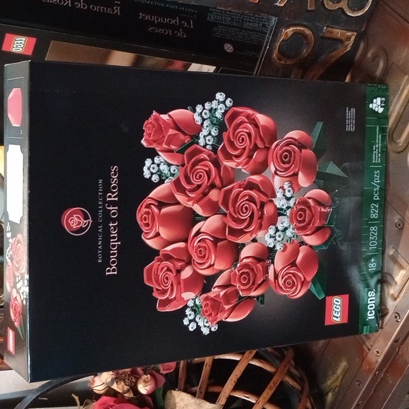 Lego Toys Lego Icon Botanical Collection Bouquet Of Roses New In
